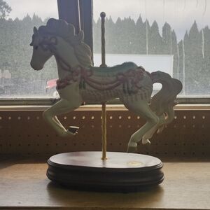 The San Francisco Music Box Co. Limited Edition Carousel Horse Music Box